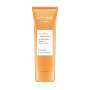 Wardah C-defense Vitamin C + Panthenol Anti-Pollution Radiant Creamy Wash