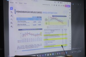 Penjabat (Pj) Gubernur Sumatera Selatan (Sumsel) Elen Setiadi,S.H., M.S.E memastikan ketersediaan stok pangan di Sumsel aman menjelang momen Natal 2024 dan Tahun Baru 2025 (Nataru).