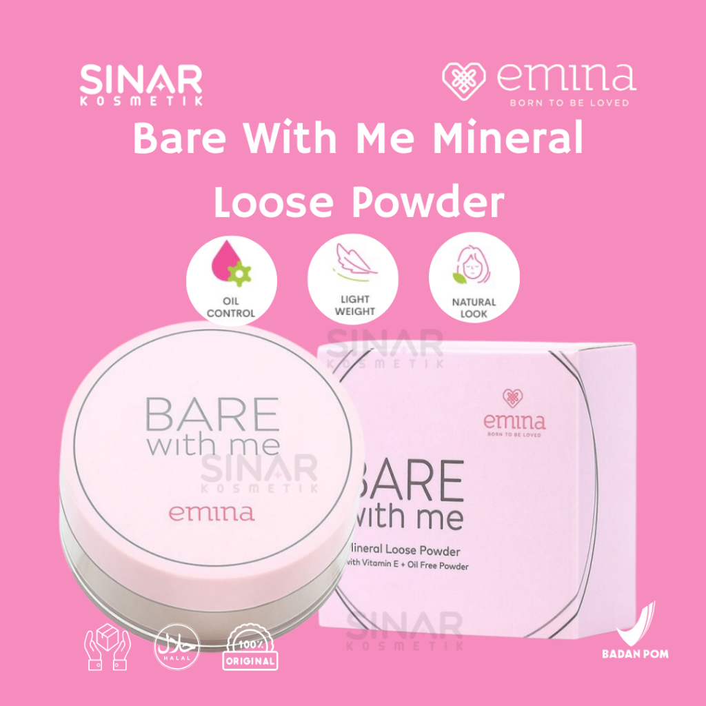 Emina Bare With Me Mineral Compact Powder