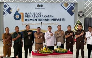 Lembaga Pemasyarakatan Kelas IIA Lubuklinggau melaksanakan kegiatan Tasyakuran secara virtual dengan penuh khidmat.