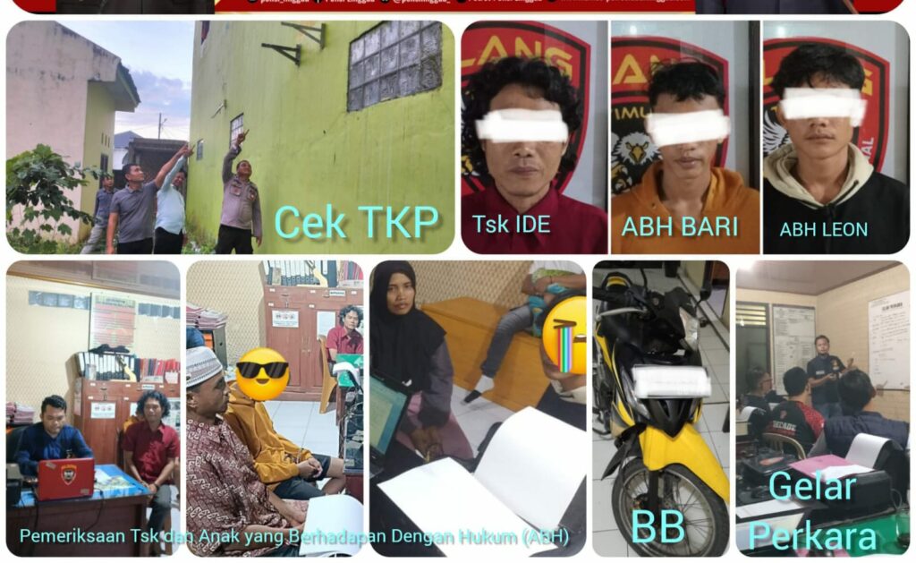 Tim Elang Timur Unit Reserse Kriminal Polsek Lubuk Linggau Timur I Polres Lubuk Linggau Polda Sumatera Selatan berhasil mengungkap kasus tindak pidana Pencurian Dengan Pemberatan sebagaimana dimaksud dalam Pasal 363 ayat (1) ke-4e dan ke-5e KUHPidana. Dalam kasus ini, tiga orang pelaku laki-laki berhasil diamankan pada Selasa (13/5/2025).