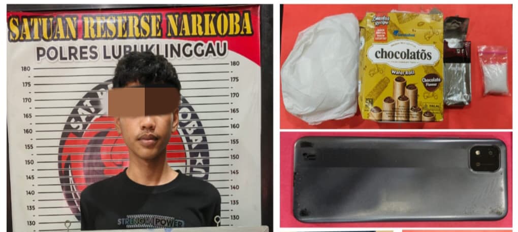 MA (28), seorang pemuda yang diduga kuat sebagai pemuja barang haram, diamankan oleh Satuan Reserse Narkoba Polres Lubuk Linggau Polda Sumatera Selatan pada Senin (26/5).