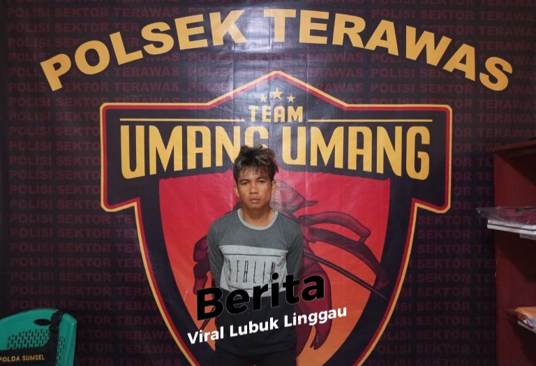 Seorang Pemuda di Musi Rawas Bobol Rumah dan Curi HP, Terpaksa Lebaran di Penjara. Team “Umang-Umang” Unit Reskrim Polsek Terawas, berhasil meringkus terduga pelaku perkara 363 KHUPidana di Pinggir Jalan tepatnya di Kecamatan Karang Jaya, Kabupaten Muratara, (29/5/2025) Sekitar Pukul 19.30 Wib